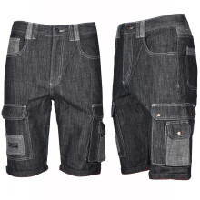 Boys Cargo Combat Casual Knee Length Denim Shorts