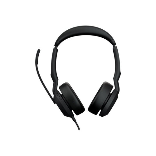 Jabra Jabra Evolve2 50 MS Stereo - Headset - on-ear - Bluetooth - wireless - active noise cancelling - USB-A - black - Zoom Ce