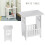 Small Bedside Table Cabinet Side End Coffee Tea Table Nightstand Storage Shelf 6