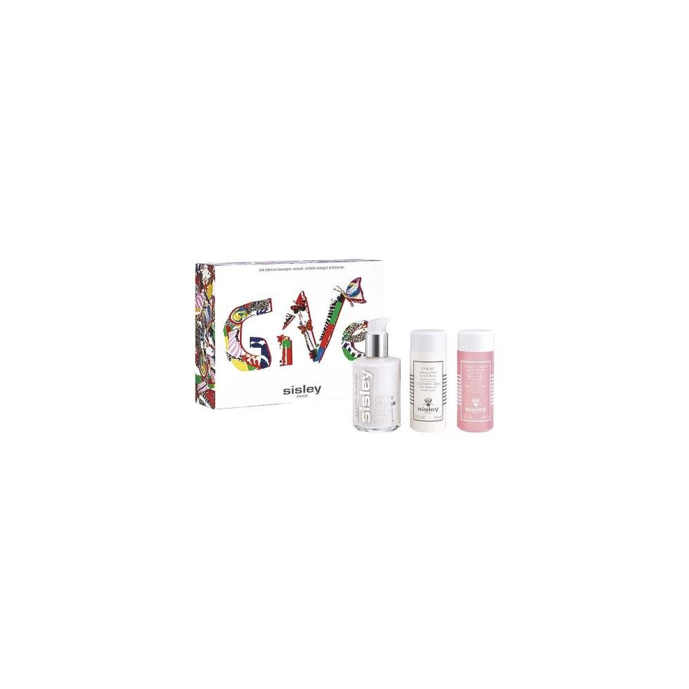 Sisley Les Essentials 3 Pcs Set: 4.2 Emulsion + 3.3 Tonic Lotion + 3.3 Makeup Remover