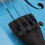 4/4 Full Size Acoustic Violin Set with Case Bow Rosin Bridge Blue 5