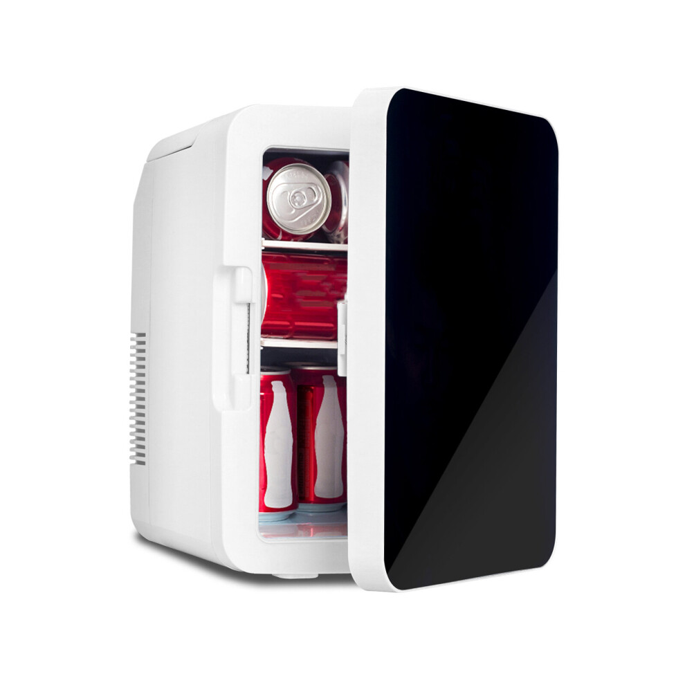 Elecwish (Black) Mini Fridge Cooler Warmer Compact Refrigerator 10L Black