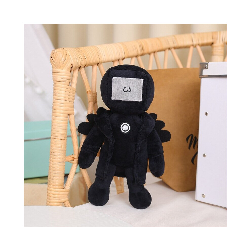 (Winged TV Man) kibidi Toilet Plush Toy Toilet Plush Toys For Kids Soft And Comfortable Skibidi Toilet Cameraman Plush Doll Toy