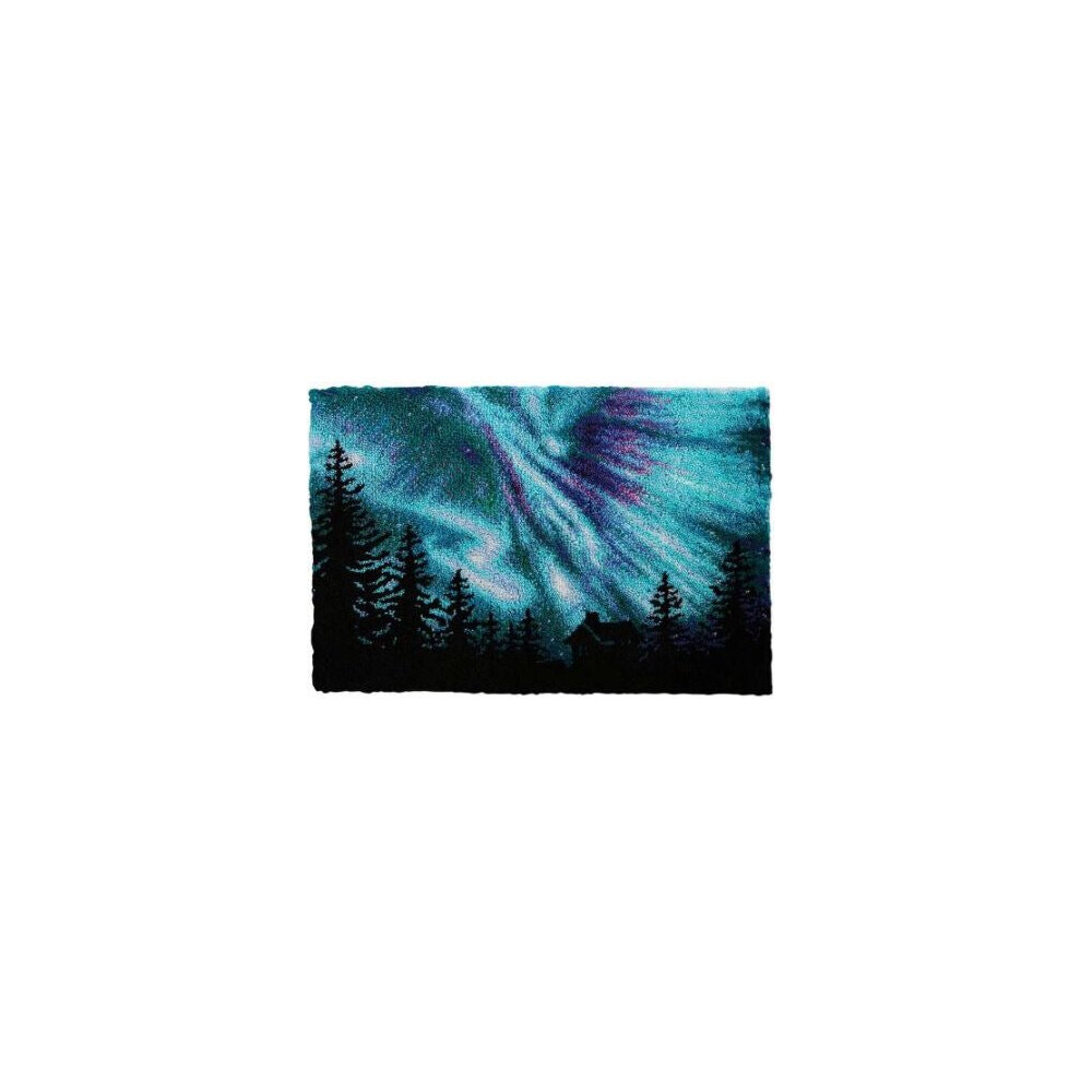 (52x38cm, Printed Canvas) Rug Making Latch Hooking Kit | Aurora