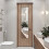 Living And Home (Black) Full Length Mirror with Door Hanging 2