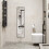 Living And Home (Black) Full Length Mirror with Door Hanging 3