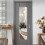 Living And Home (Gold) Full Length Mirror with Door Hanging 1