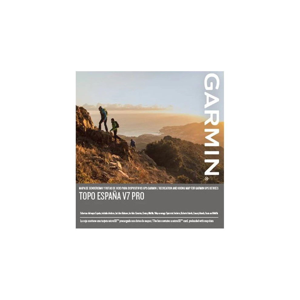 Garmin TOPO Spain v7 PRO microSD/SD card