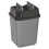 URBN Living (20L Black/Grey) 5/10/20/30/50L Plastic Bin with Butterfly Lid Kitchen 5