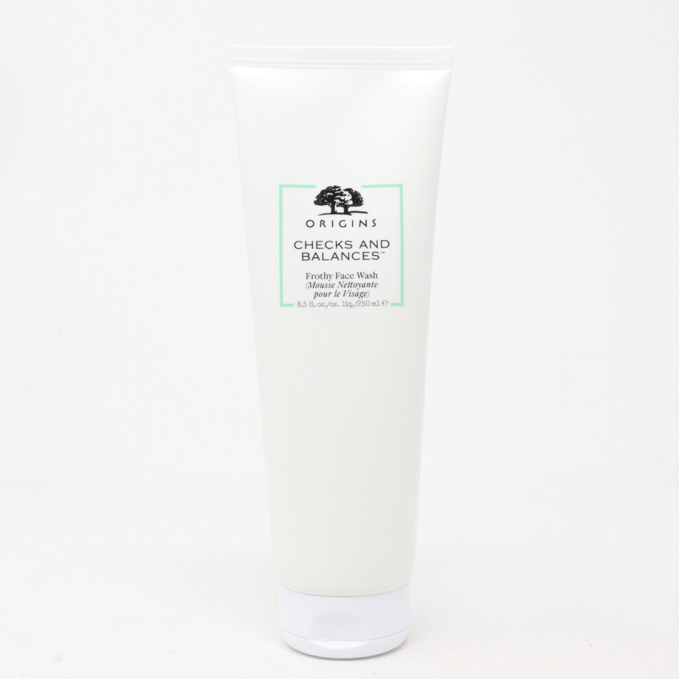 Origins Checks And Balances Face Wash  8.5oz/250ml New With Box