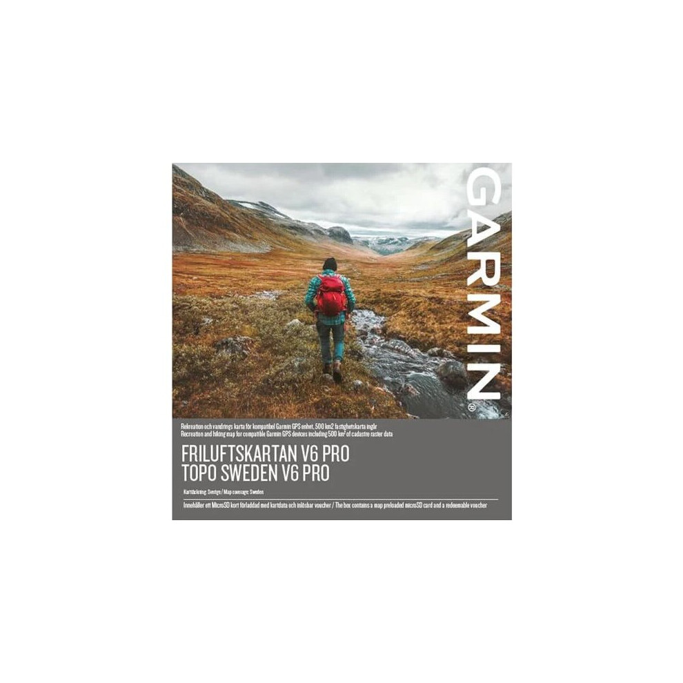 Garmin TOPO Sweden v6 PRO microSD /SD card