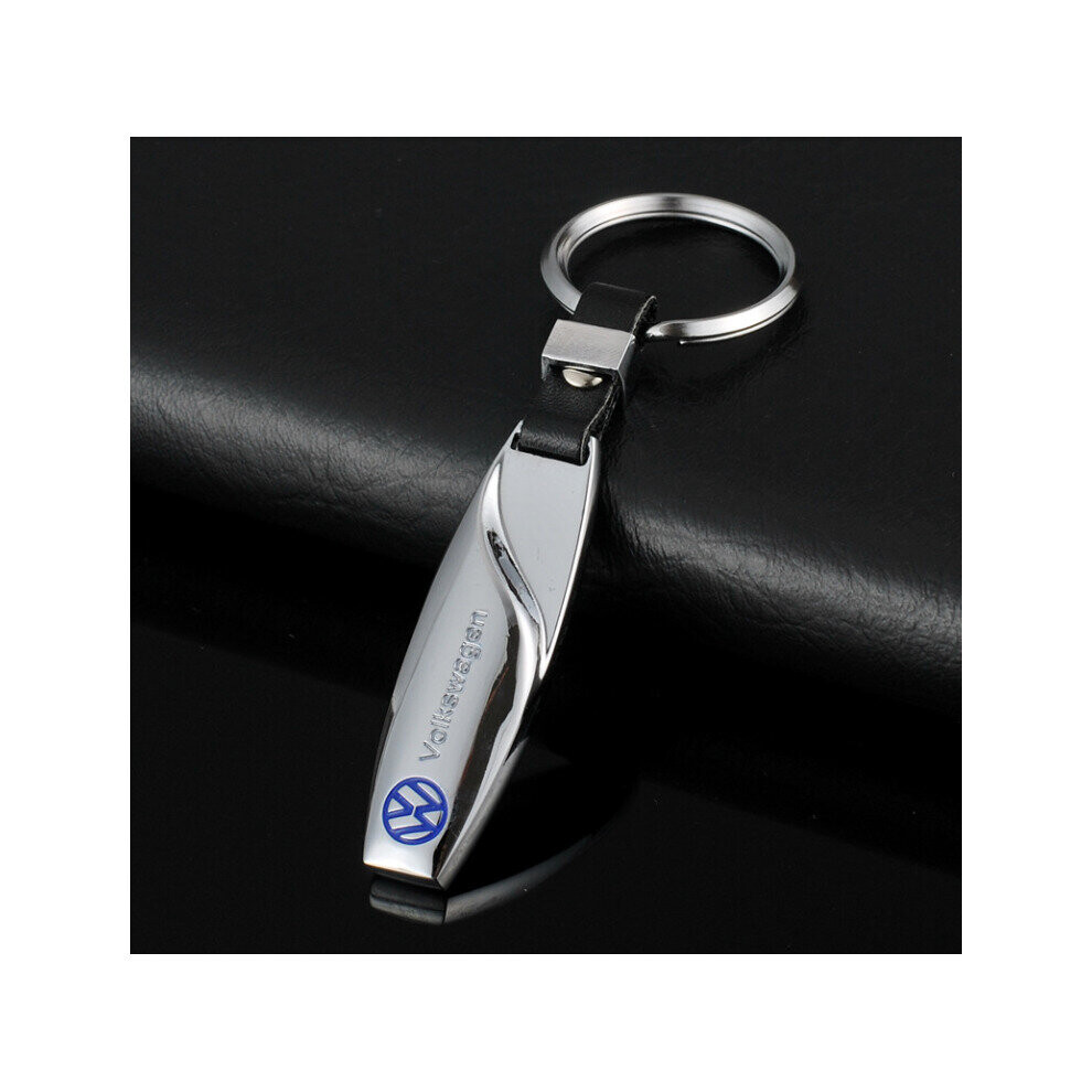 (Volkswagen) Metal Water Drop Car emblem Keychain