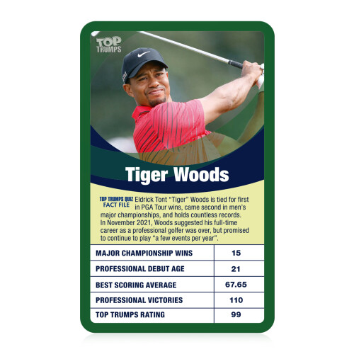 Top Trumps Top Trumps Golfers Classics Card Game 2