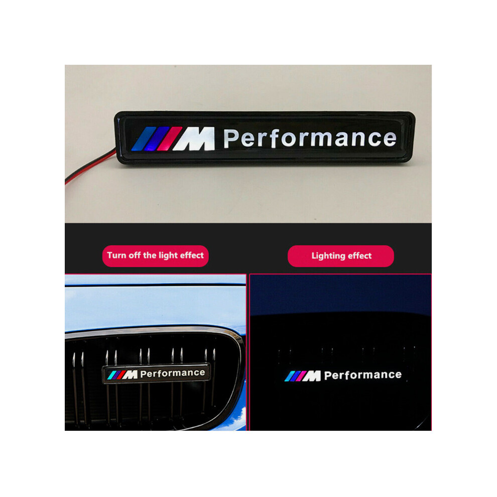 Led Logo Grille Emblem Decal Illuminated Badge For M Performance Light 5601103441018