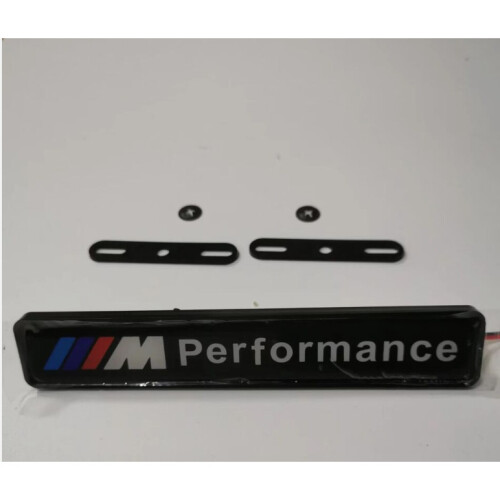 LED Light Logo Grille Emblem Decal Illuminated Badge For M Performance 1