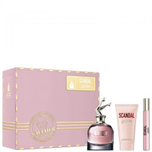 Jean Paul Gaultier Scandal 3 Pcs Set For Women: 2.7 Eau De Parfum + 0.34 Eau De Parfum + 2.5 Body Lotion