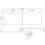 L Shaped  Shower Bath Front Side Panel Modern Bathroom White Gloss MDF 1700mm 4