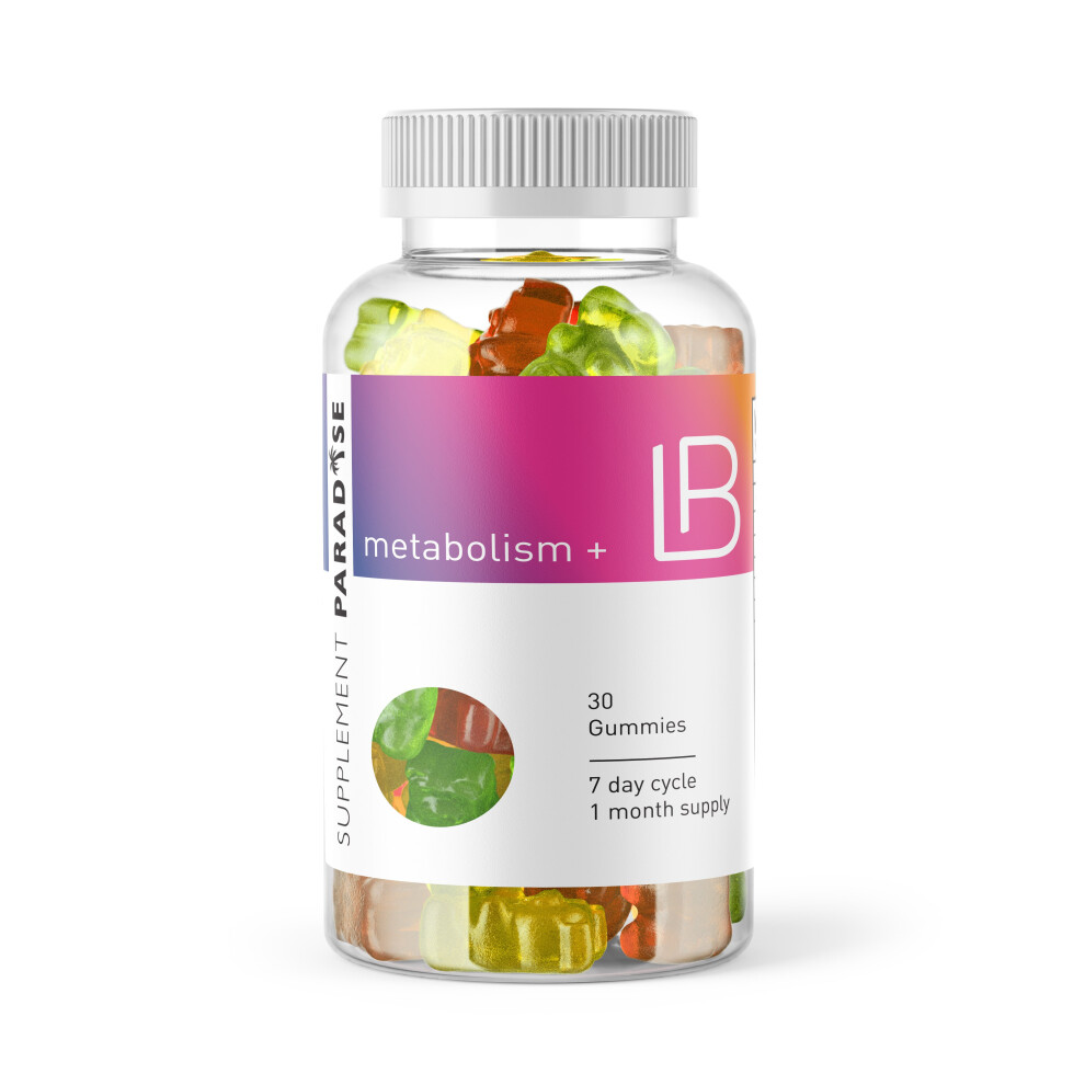 Supplement Paradise Metabolism+ Lb - 30 Gummies Liba - 1 Month Supply