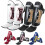 (Red, Medium) Sandee Cool-Tec Muay Thai Shin Guards 2