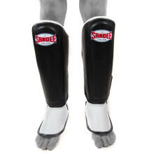 (Black, Kids) Sandee Junior Thai Shin Guards