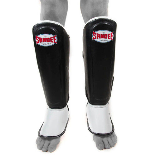 (Black, Kids) Sandee Junior Thai Shin Guards