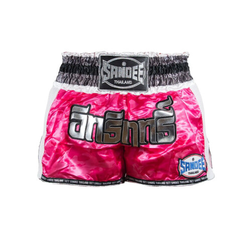 (Pink/White, Extra Large) Sandee Supernatural Thai Shorts