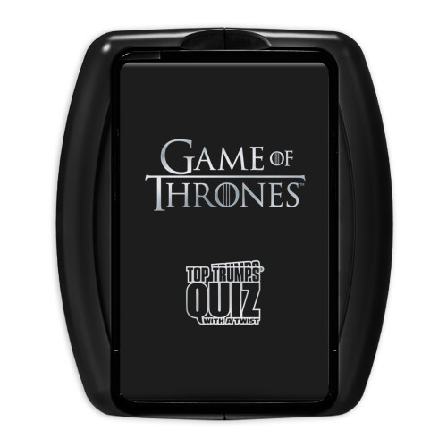 Top Trumps Top Trumps Game of Thrones Quiz Trivia Game, test your knowledge - Board Game