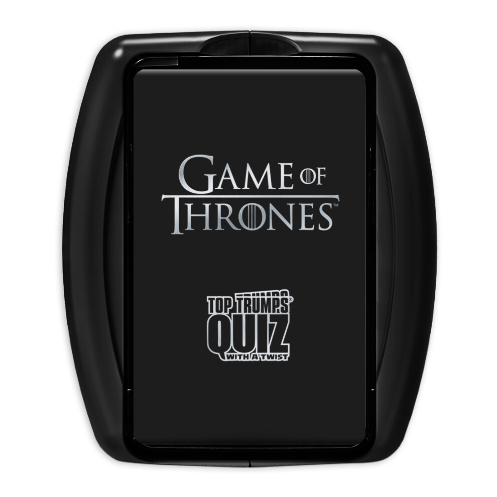 Top Trumps Game of Thrones Quiz Trivia Game, test your knowledge