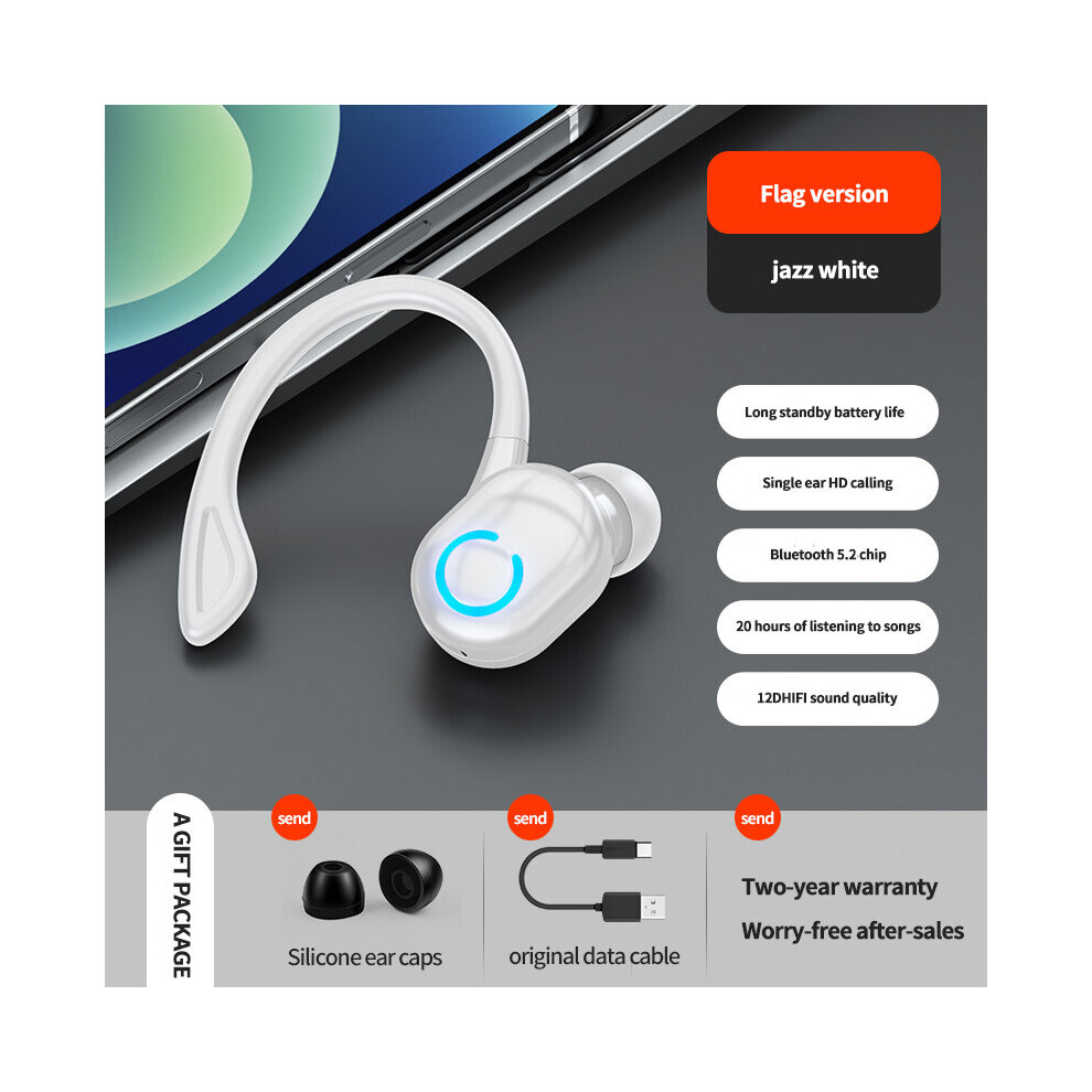 (A-) W6 Tws Earphone In Ear Bluetooth Wireless Headset Headphone Sport Earbuds Earphones Cellphones Gamer Headphones With Mic Stereo White 4851205039793