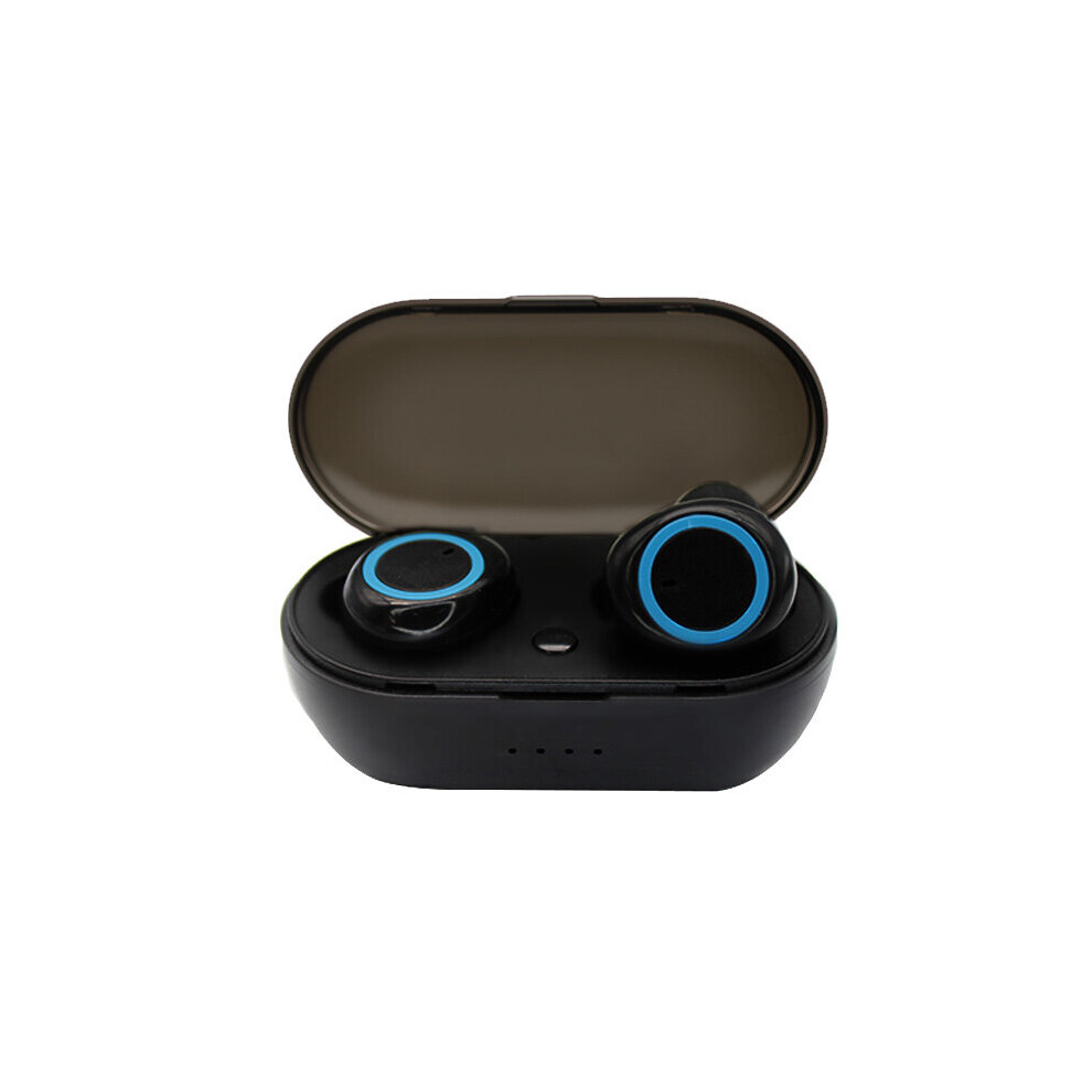 Photos - Headphones  Original TWS Y50 Air Pro Earbuds Wireless Bluetooth Headset with Mic Touch Control Fone Bluetooth Earphon(a-Y50 Black-Blue)