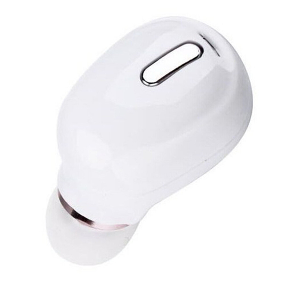 (A-) Mini Wireless Earphones Bluetooth-Compatible 5.0 Headphone Stereo Sound Headset Sport Earbud With Microphone White 4851205024751