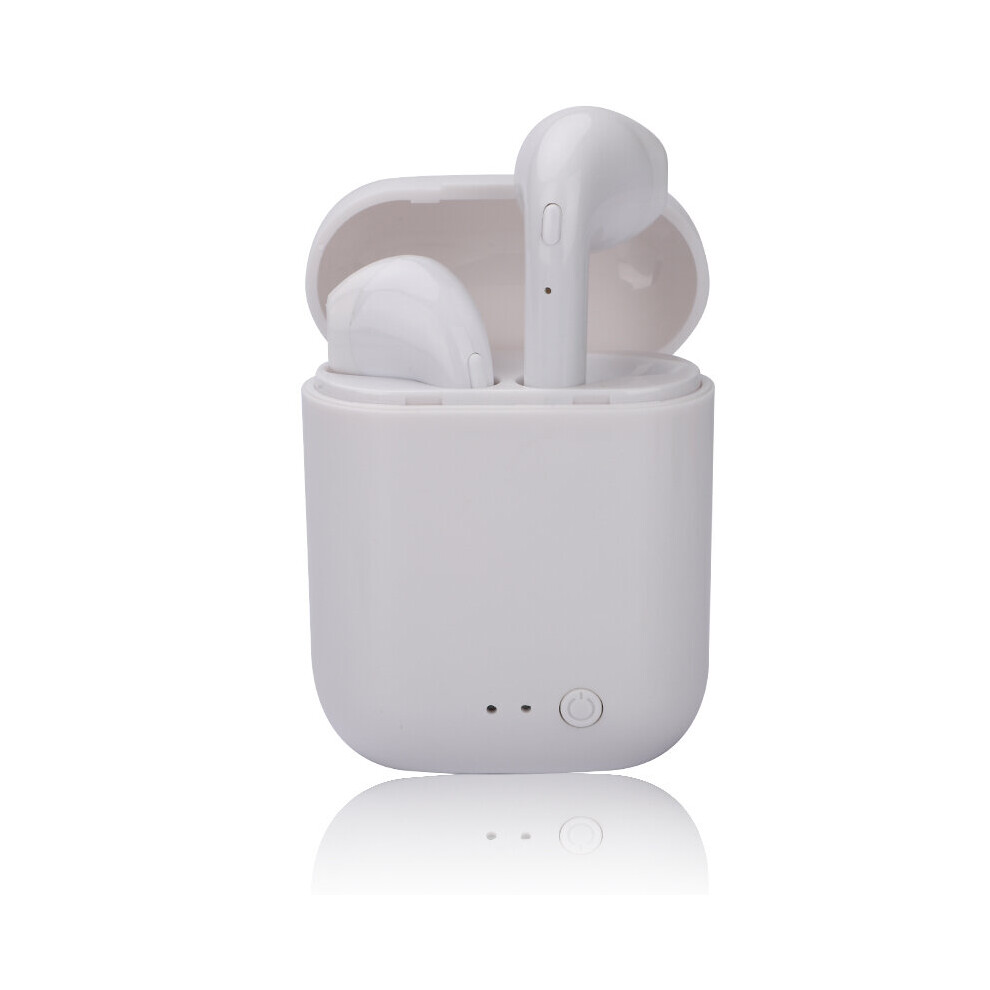 (A-Mini-2 ) Mini Wireless Headphone Bluetooth Earphones Waterproof Earpieces Sport Earbuds For Huawei Iphone Oppo Xiaomi Tws Macaron Headset White 4851204898483