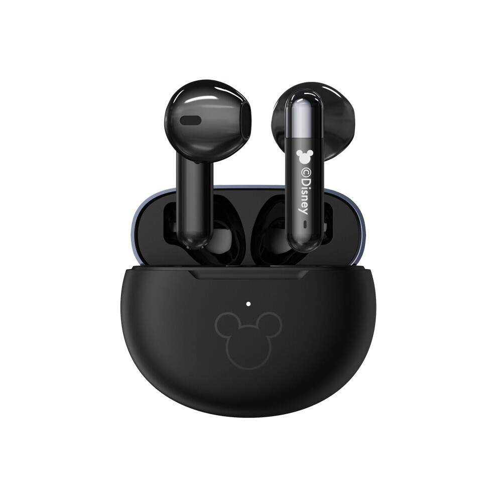 (A-) Disney F5 Wireless Bluetooth Earphones 5.1 Earbuds Sport Waterproof Headsets Noise Reduction Headphone With Mic Black 4851205033951