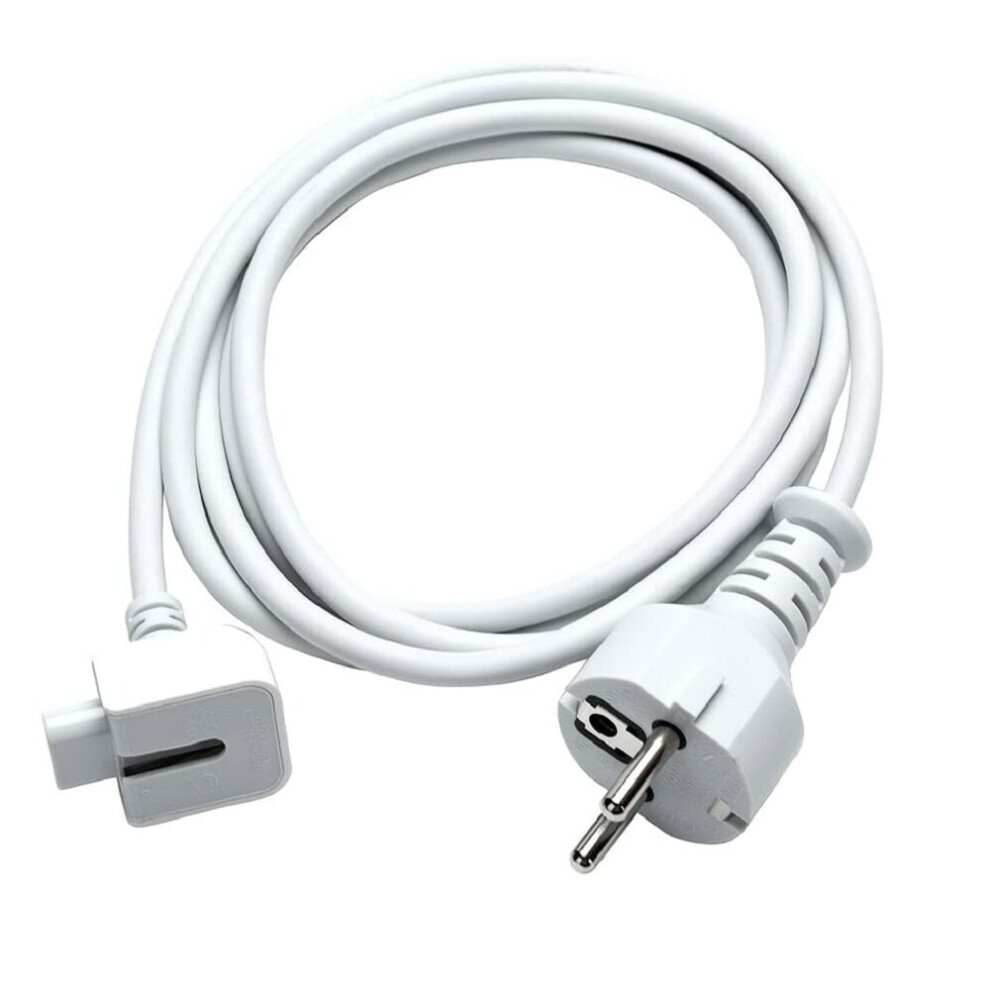 (A-) High Quality Eu Plug Extension Cable Cord For Macbook Pro Air Charger Cable Power Cable Adapter 45W 60W 85W White 4855672938948