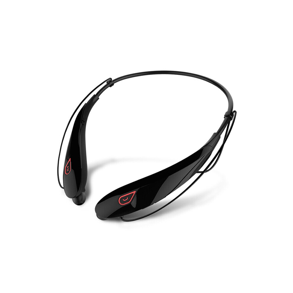 (A- 15 Hours) Wxyy Large Capacity Bettery Handsfree Sport Wireless Headphones Wireless Earphones Bluetooth Earphone Headset With Mic Stereo Black/Red 4851204909264