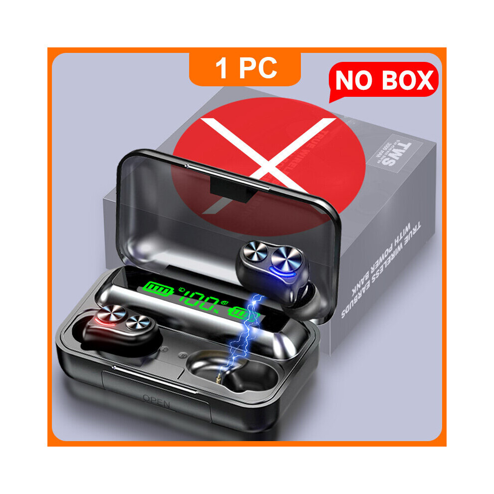 (A-1Pc No Packaging Box) Bluetooth Earphones Tws Wireless Headphone Earbuds Sports Music Stereo Bass Waterproof Headsets Bluetooth 5.0 With Mic For Ph 4851204926919