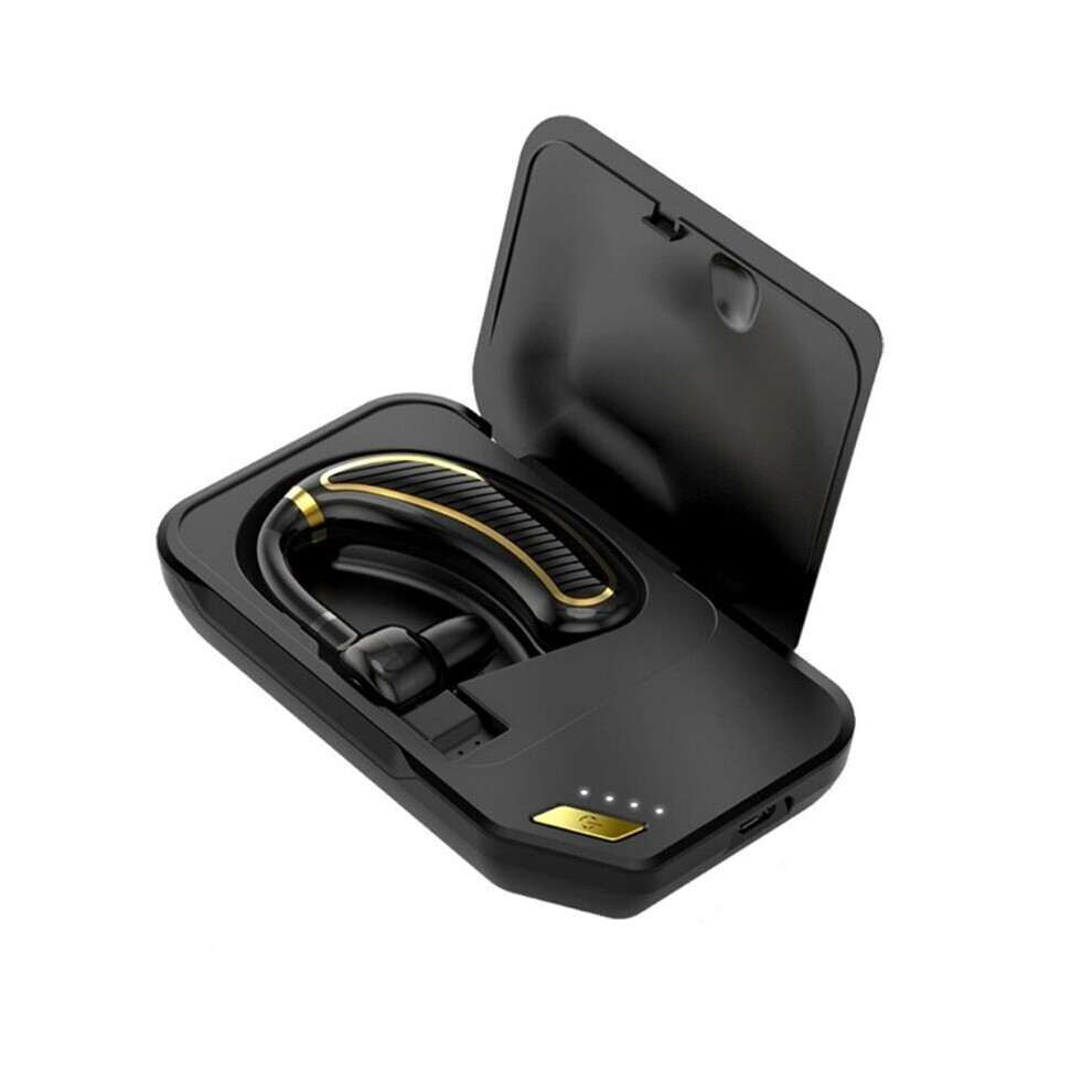 (a-gold Charging box) Bluetooth Earphone with Microphone 24 hours Talk Time Wireless headset Sweat-proof Sport Music Earbuds Long Last Earpiece-image-OPC-PBYQ8FC-NEW