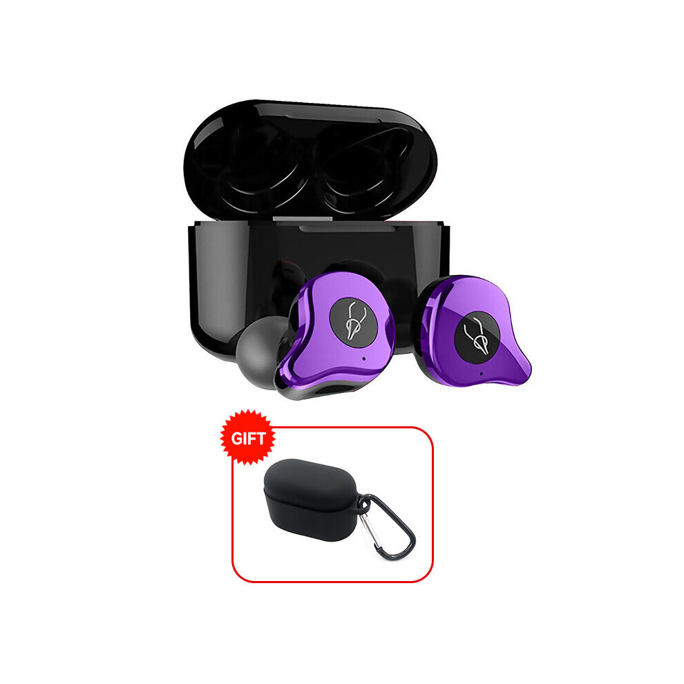 (A-Electro Optic Violet) Sabbat E12 Ultra Aptx Tws Wireless Earphone Bluetooth Compatible 5.2 Headphones Waterproof Headset Sports Hifi Stereo Earbuds 4851204968346