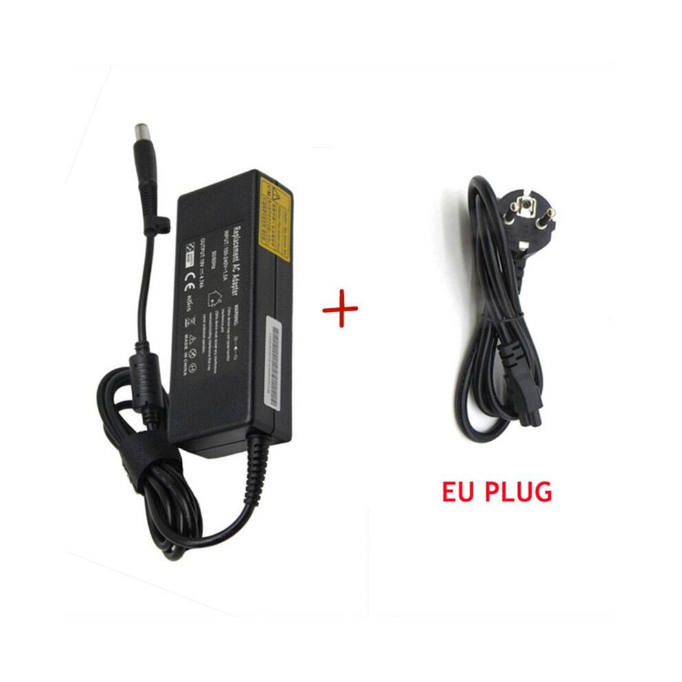 (A-With Eu Plug) 19V 4.74A 7.4*5.0Mm 90W Ac Laptop Notebook Adapter Charger For Hp Pavilion Dv3 Dv4 6535S,6570B 6530S 6930P 6530B Probook 430 G1 4855672936319
