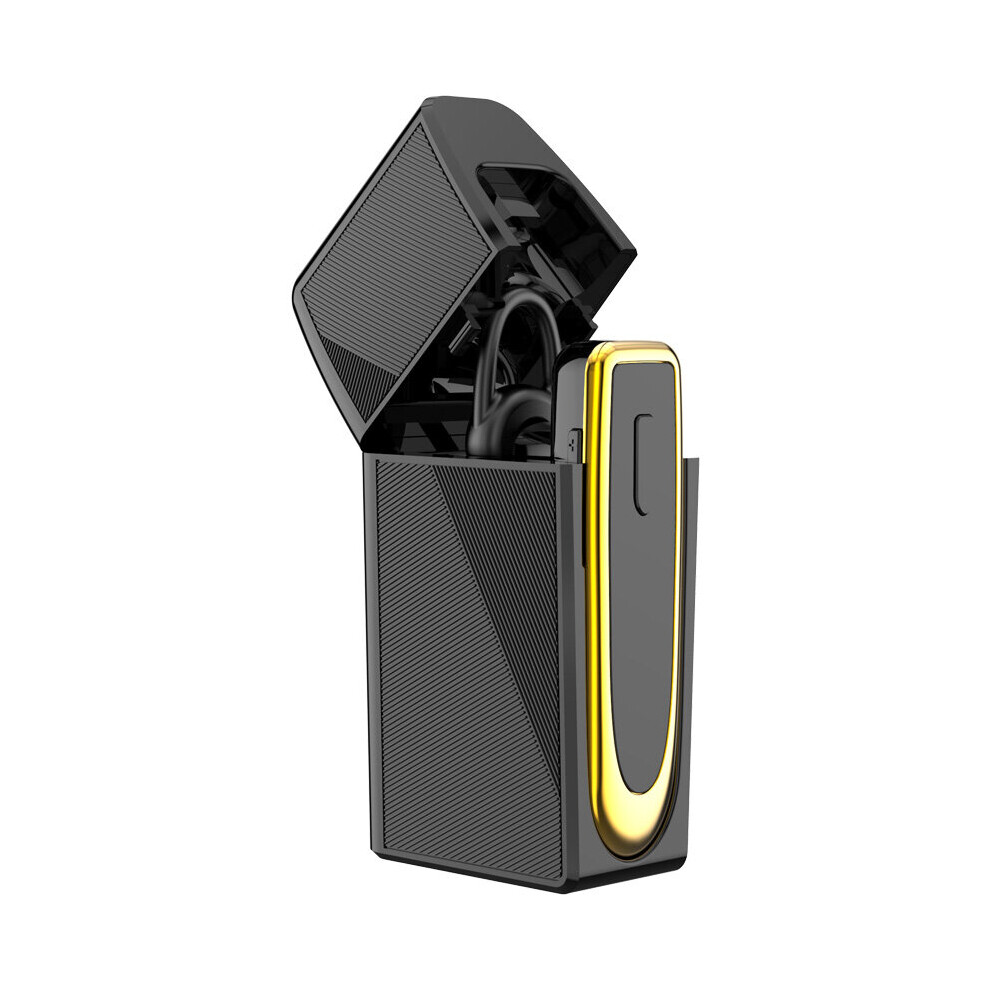 (A- Set) New Bluetooth Headphone Business Wireless Earphone Mini Handsfree Earbuds With Mic Headset Earbud Earpiece For Samsung Xiaomi Golden 4851204944685