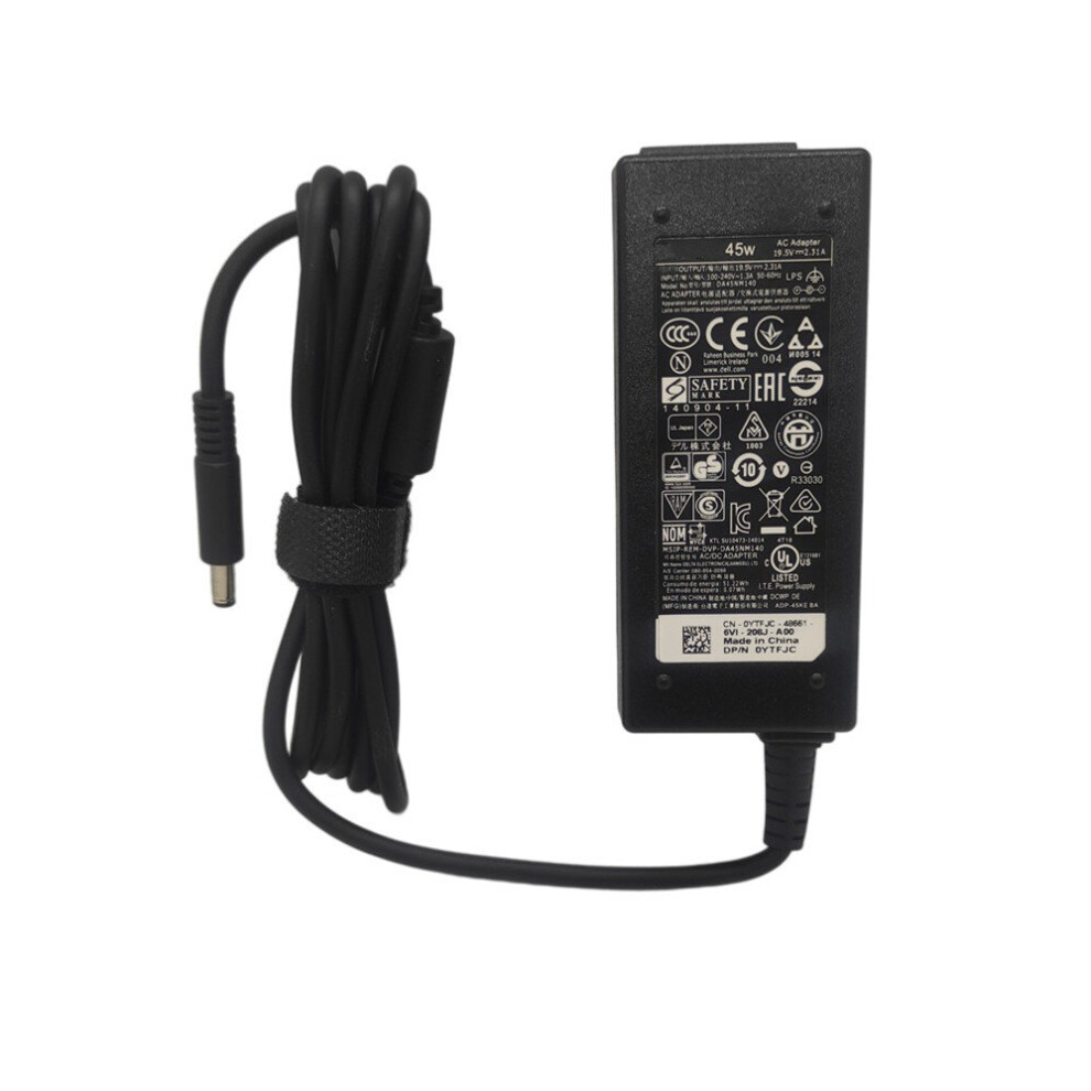 (A-Adapter Only) 19.5V 2.31A 45W Ac Adapter Laptop Power Supply For Dell Hk45nm140 La45nm140 Ha45nm140 Kxttw Xps12/13 L321x 7437 9343 9350 9360 4855672927997