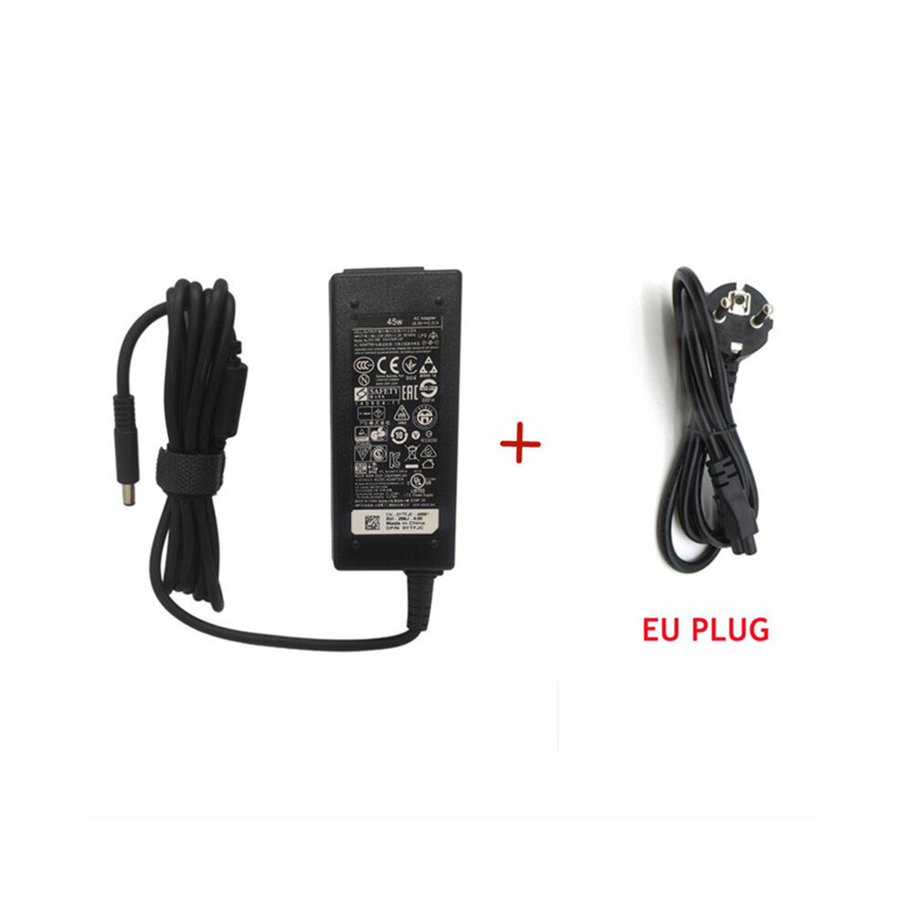 (A-Adapter With Eu Plug) 19.5V 2.31A 45W Ac Adapter Laptop Power Supply For Dell Hk45nm140 La45nm140 Ha45nm140 Kxttw Xps12/13 L321x 7437 9343 9350 936 4855672928031