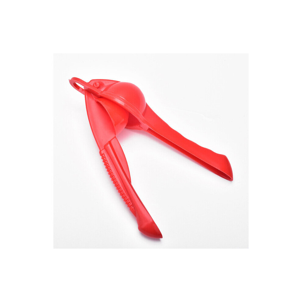 (a-Red) Lemon Clip Manual Juicer Stainless Steel Extrusion Household Small squeeze Orange Watermelon Juice Lemon Squeezer Kitchen Tools-image-OPC-PBYQBPN-NEW