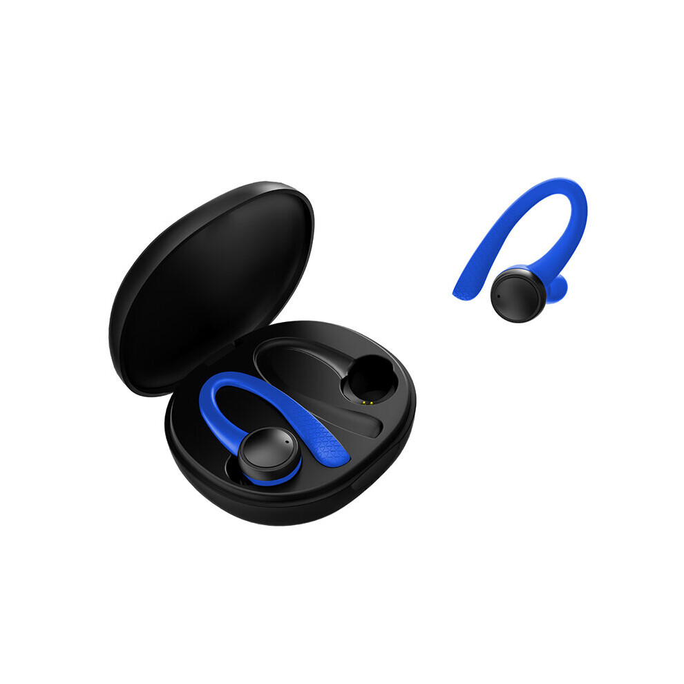 (A-T7 ) New Wireless Earphone Tooth Sport Headphone Noise Cancelling With Mic Music Earbuds Running Headset For Xiaomi Huawei Iphone Blue 4851205015308