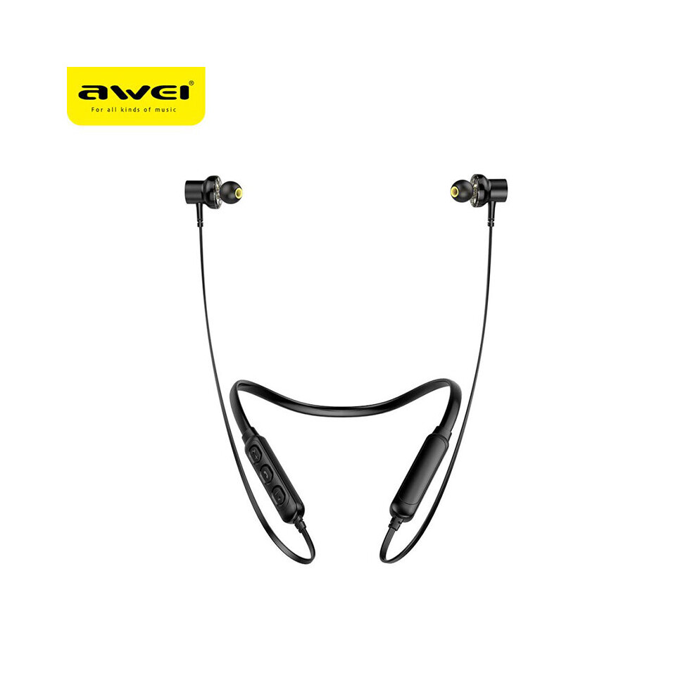 (A-G20bl) Awei G20bl/A920bl Bluetooth Earphones Neckband Wireless Sport Cnc Earphones Waterproof In-Ear Stereo Quality Sound Dropshipping 4851204994772