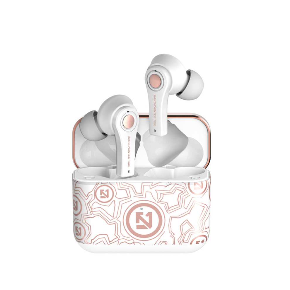 (a-White) TS-100 TWS Wireless Bluetooth 5.0 Earphones with Mic Charging Box Headphones 9D Gaming Headsets Sport Earbuds For Android PK i12-image-OPC-PBYQBXW-NEW