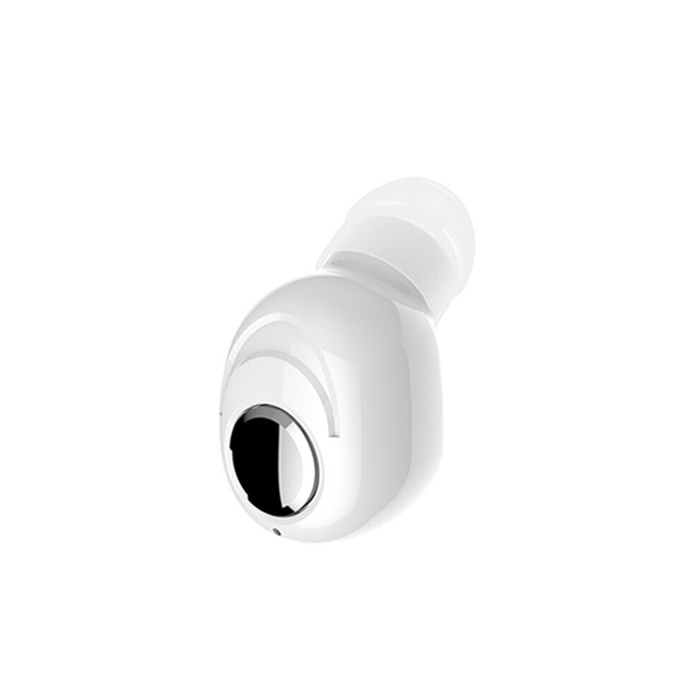 (A-) Mini In-Ear 5.0 Bluetooth Earphone Hifi Wireless Headset With Mic Sports Earbuds Handsfree Stereo Sound Earphones For All Phones White 4851204884035