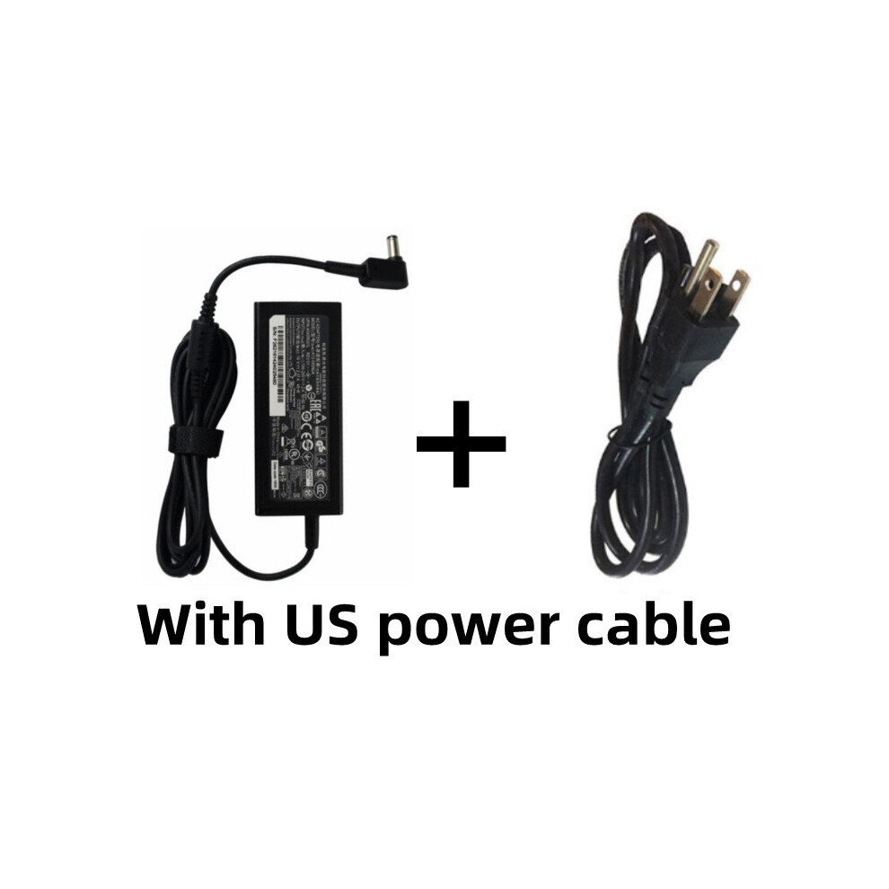 (A-Adapter With Us) 19V 2.37A 45W 3.0*1.1Mm Ac Laptop Adapter Charger For Acer Aspire S7 S7-392/391 V3-371 A13-045N2a Pa-1450-26 Es1-512-P84g 4855672924439