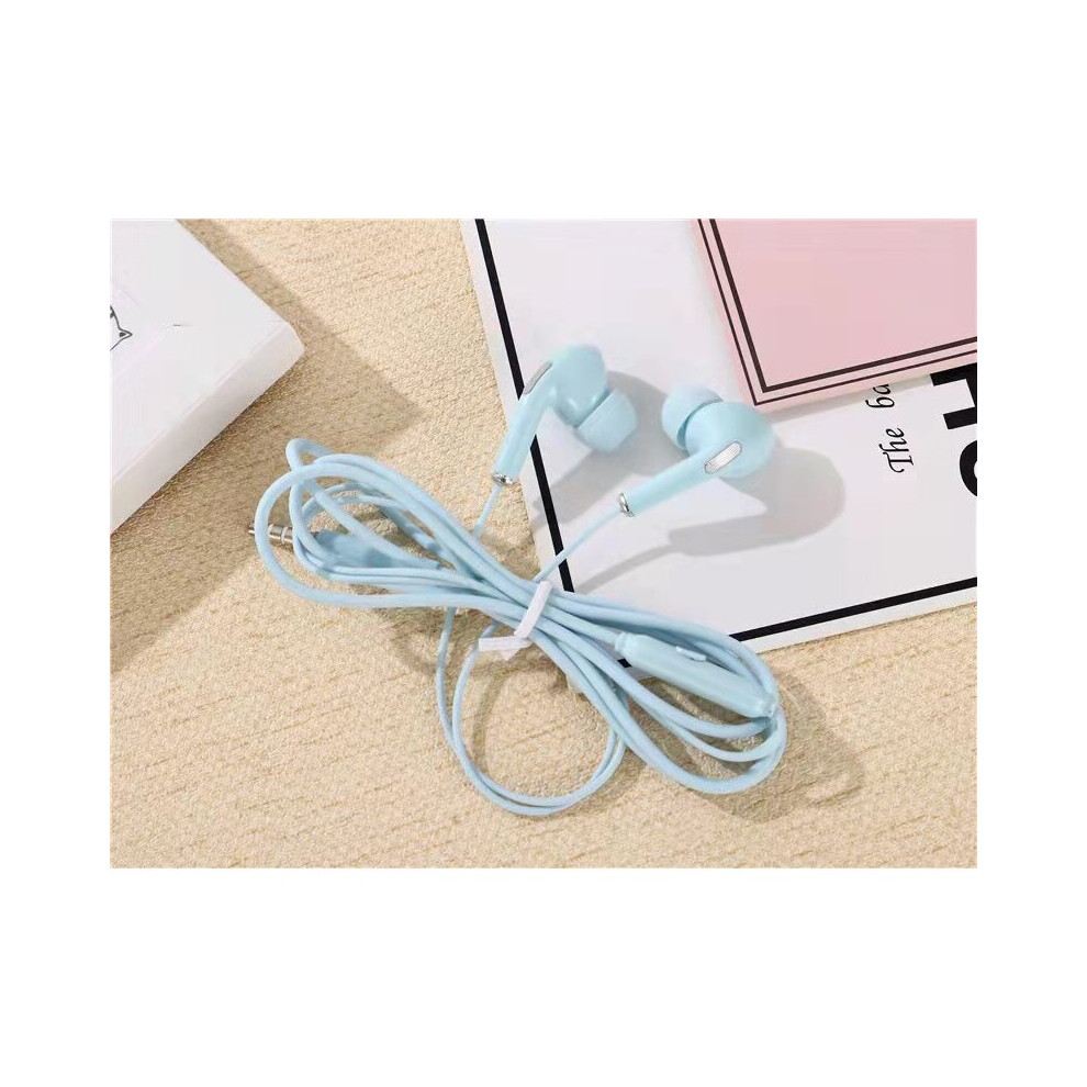 (A-) Olaf Mobile Wired Headphones Sport Earphone In Ear 3.5Mm Sport Earbuds Headset Universal Music Earphones With Mic For Phones Blue 4851204880778