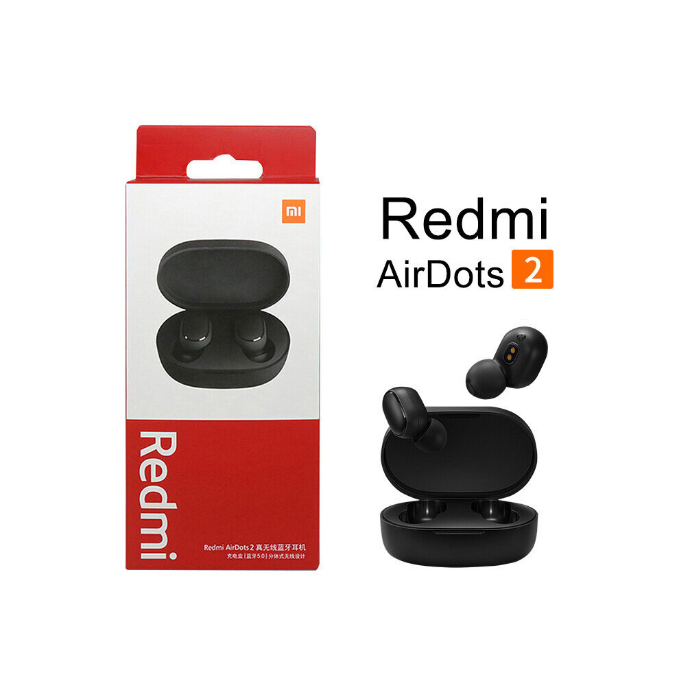 (A-Redmi Airdots 2) Xiaomi Tws Earphone Bluetooth5.2 Noise Reduction Wireless Headset Deep Bass Earbuds True Wireless Stereo Headphone With Mic 4851205003770